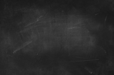 Tahta arka planda tebeşir temizlendi