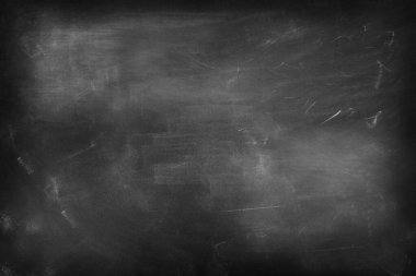 Tahta arka planda tebeşir temizlendi