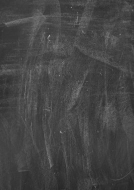 Dikey karatahta arkaplanındaki tebeşir temizlendi