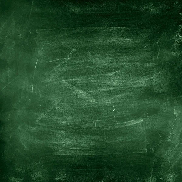 Chalk Rubbed Out Green Chalkboard Background — Stock Photo, Image