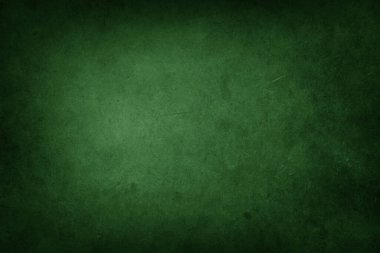 Yeşil beton duvar. Karanlık kenar