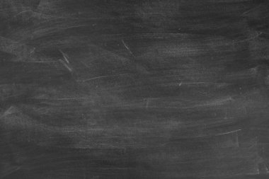 Tahta arka planda tebeşir temizlendi