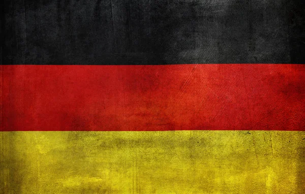 德国国旗的特写 — 图库照片