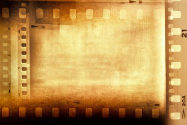 Film negatif çerçeveler arka plan örtüşür. 