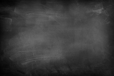 Tahta arka planda tebeşir temizlendi