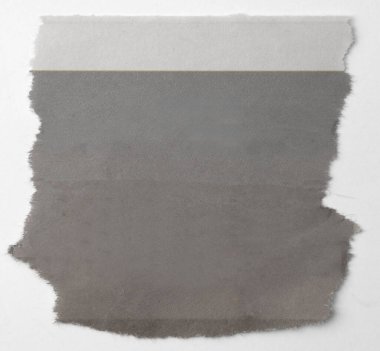 Bir parça yırtık kağıt. 