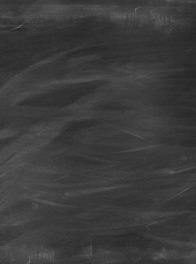 Tahta arka planda tebeşir temizlendi