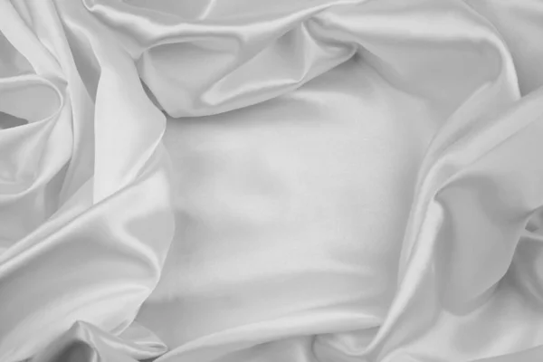 白色の絹織物ラインの閉鎖 — ストック写真