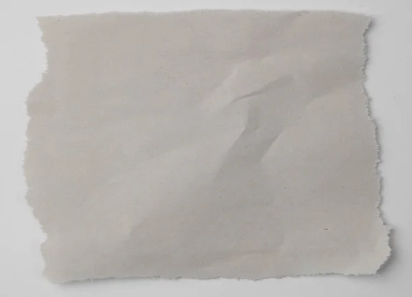 Один Кусок Рваной Бумаги — стоковое фото