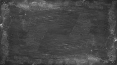 Tahta arka planda tebeşir temizlendi