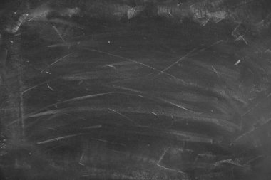 Tahta arka planda tebeşir temizlendi