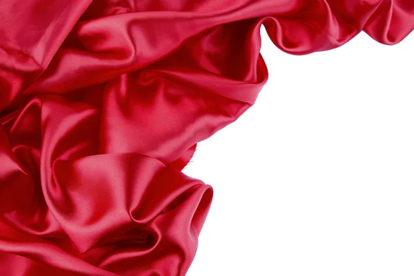 Red silk — Stock Photo, Image