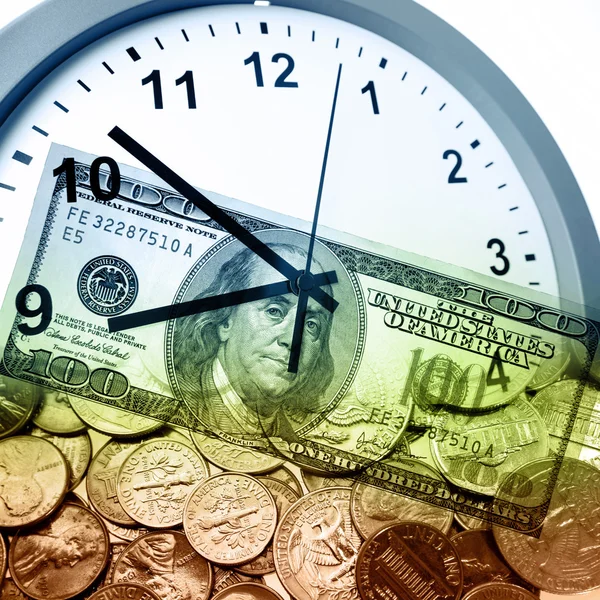 Time is money concept — Stock Photo, Image