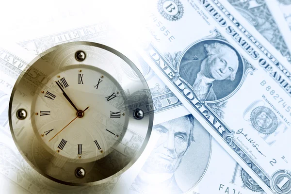 El tiempo es concepto de dinero — Foto de Stock