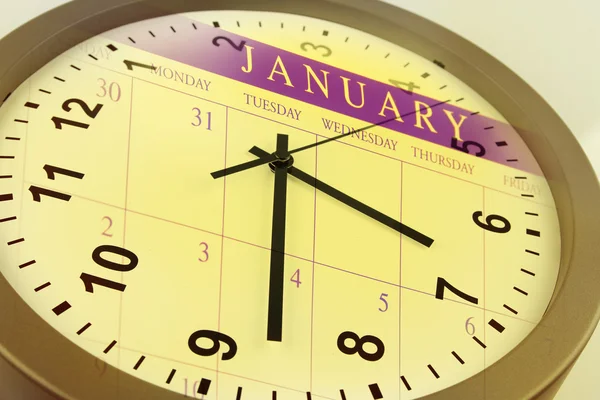Ceas și calendar — Fotografie, imagine de stoc