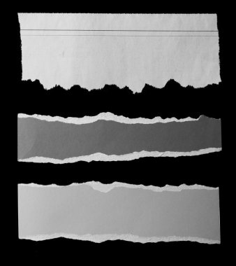 yırtık kağıtları 