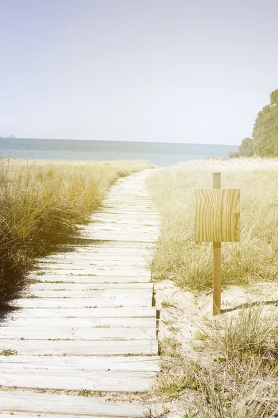 Vista sulla spiaggia — Foto Stock