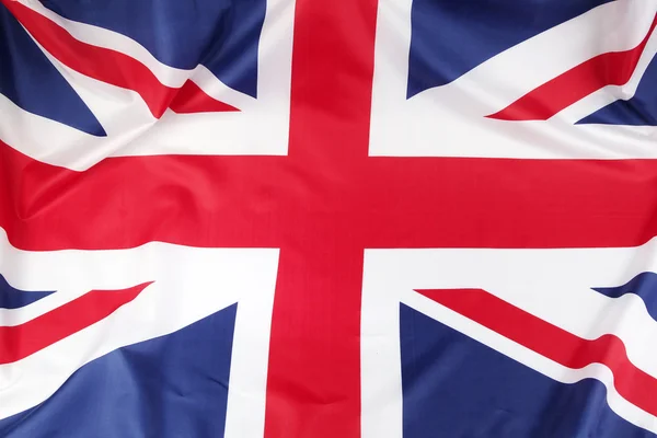 Vlag onder Britse vlag — Stockfoto