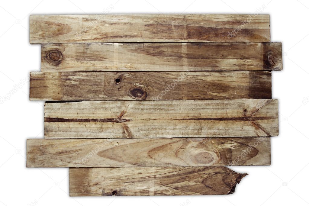 Wooden planks