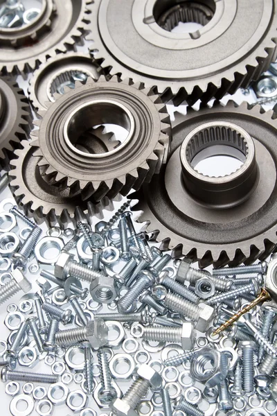 Loose steel parts — Stock Photo, Image