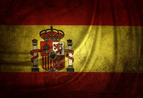 Spanish flag — Stock Photo, Image