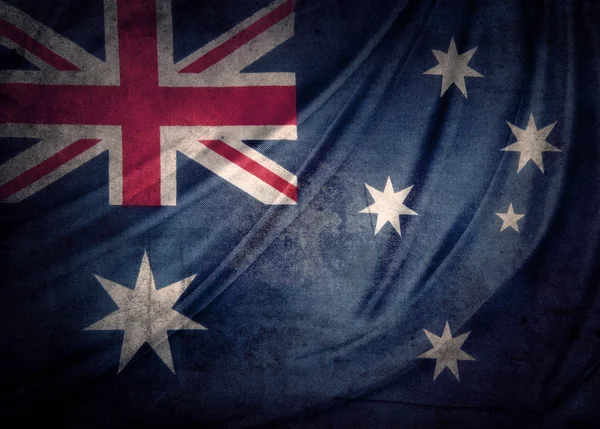 Ausztrál zászló — Stock Fotó