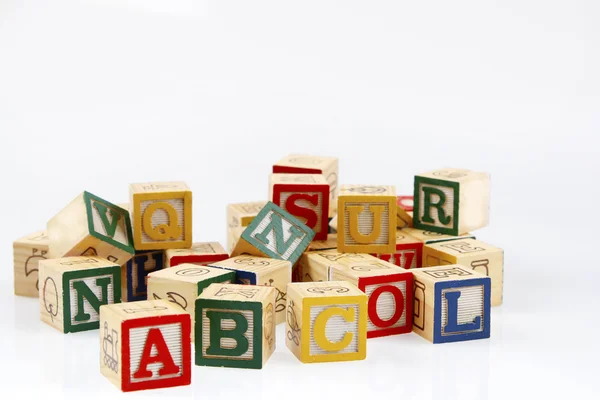 Learning blocks — Stock Photo, Image