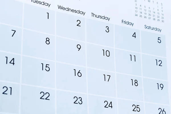 Calendario — Foto Stock