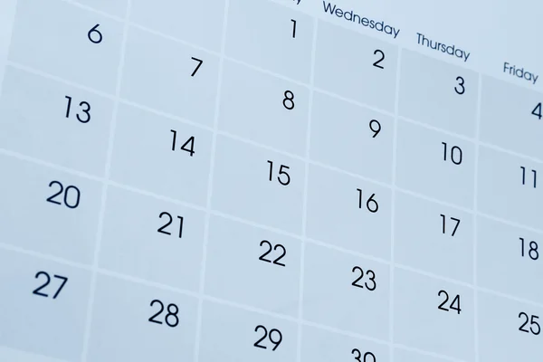 Calendario — Foto Stock