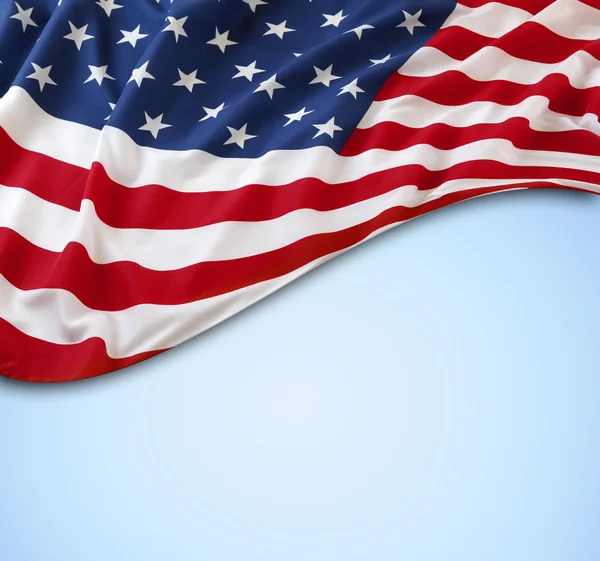 Bandera americana — Foto de Stock