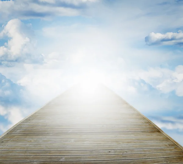 Floor and sky — Stock Photo, Image