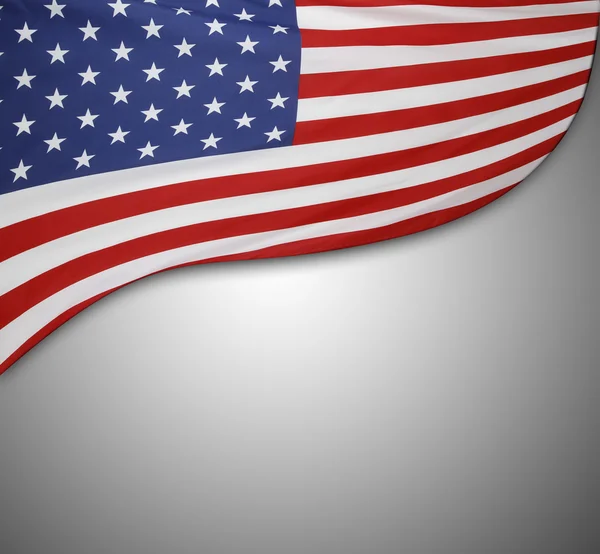 Bandera americana — Foto de Stock