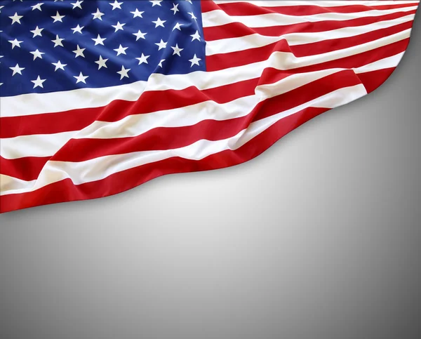 Bandera americana — Foto de Stock