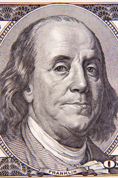 Benjamin Franklin — Fotografie, imagine de stoc