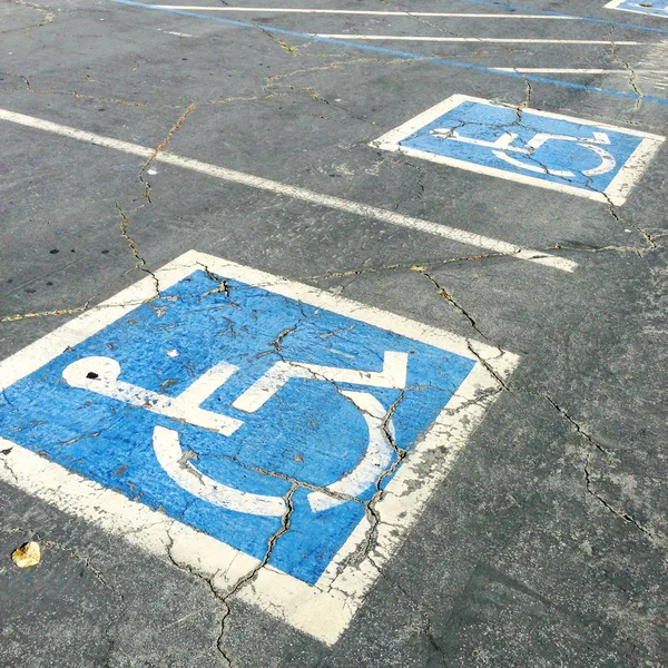 Symboles handicapés — Photo