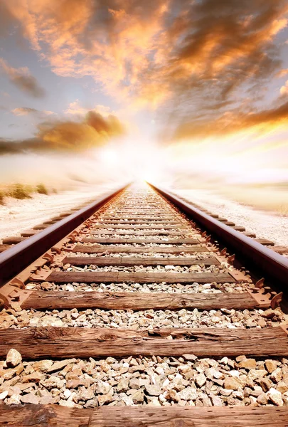 Railway tracks — Stock Photo, Image