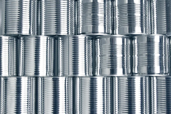 Cans — Stock Photo, Image