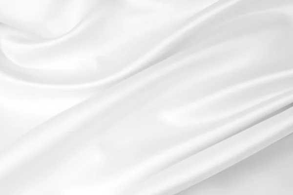 Witte zijde — Stockfoto