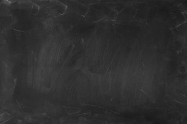 Tahta arka planda tebeşir temizlendi