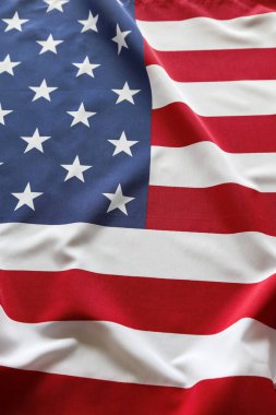 Dikey yıldızlar ve çizgiler Amerikan bayrağı