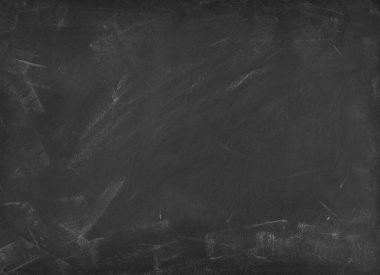 Tahta arka planda tebeşir temizlendi