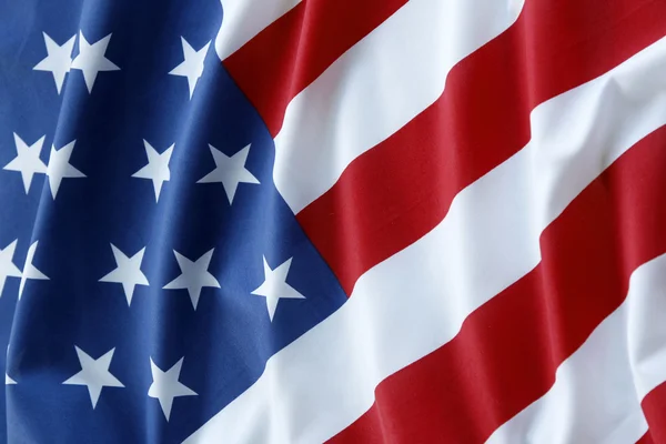 USA vlag close-up — Stockfoto