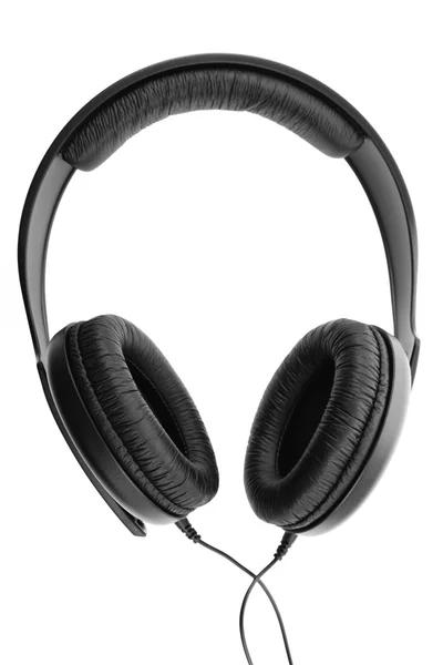 Headphones on white Stock Image