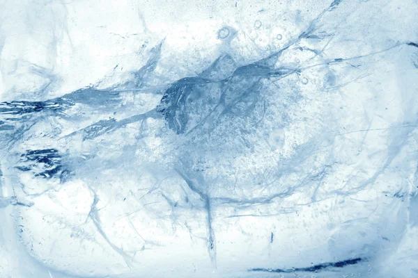 Ρωγμές στον πάγο — Φωτογραφία Αρχείου
