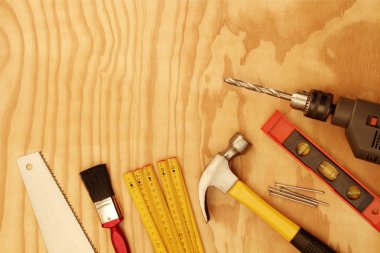 Tools on wood