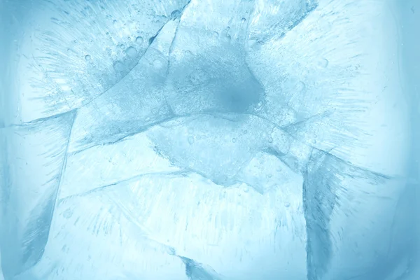 Primo piano di ghiaccio — Foto Stock