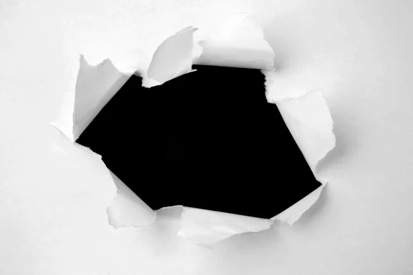 紙の穴 — ストック写真