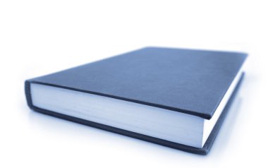 düz arka plan üzerine ders kitabı