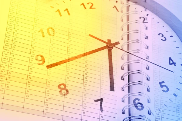 Orologio di gestione del tempo — Foto Stock