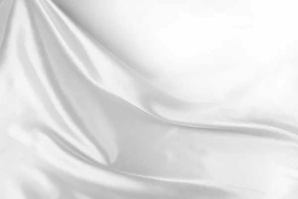 White rippled silk — Stock Photo, Image